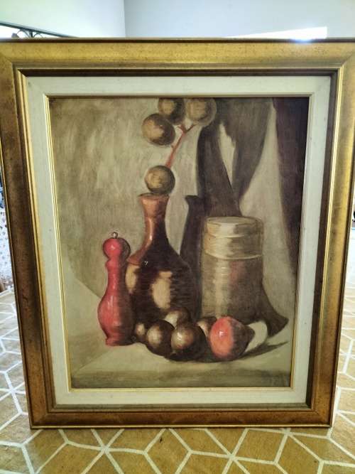Still Life Painting of Fruit