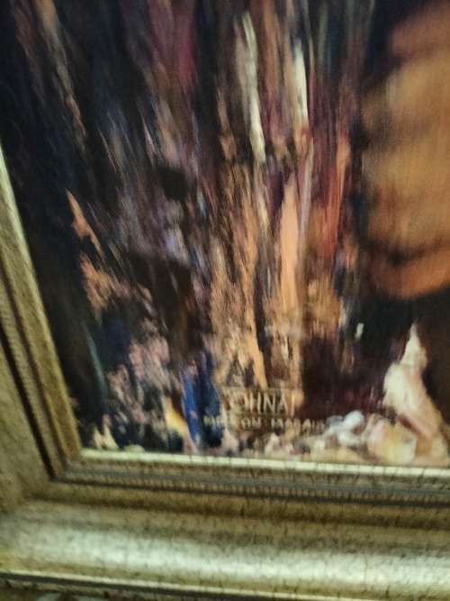 Painting by Johna Molton-Marais Framed