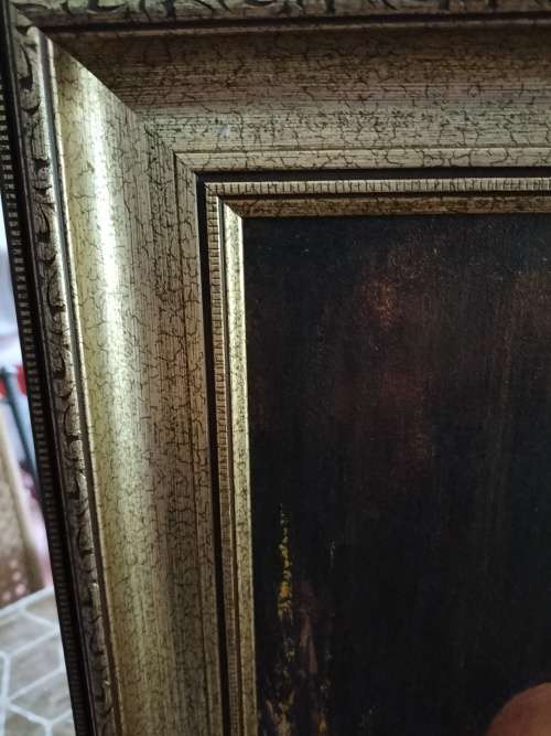 Painting by Johna Molton-Marais Framed