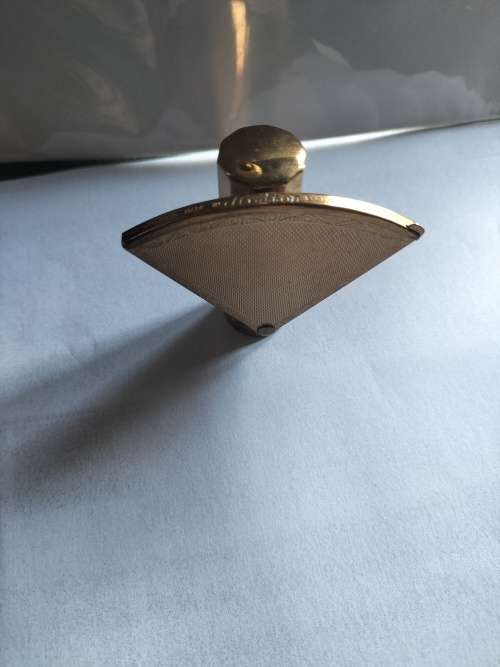 Stratton Fan Shaped lipstick & Mirror Holder