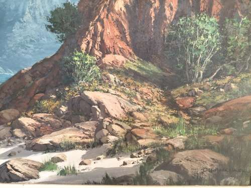 Seascape by SA Artist Dirk Bianchina
