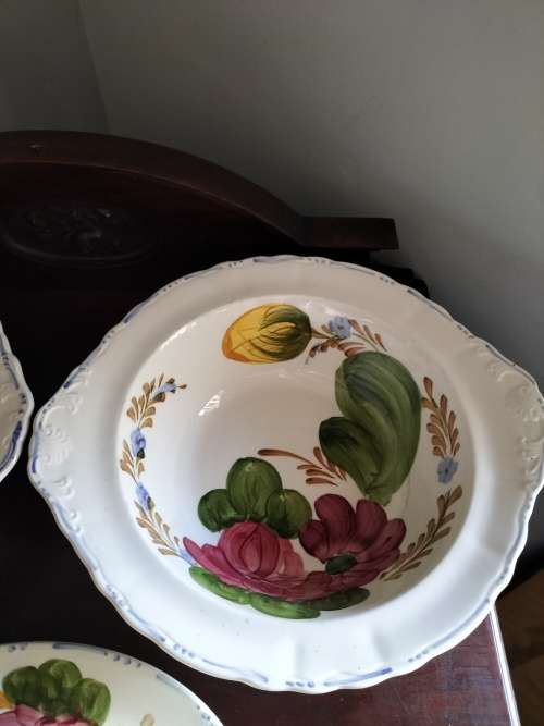 Belle Fiore Vegetable Bowls X2
