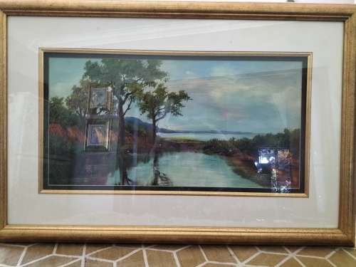 Painting  Signed by Wilson Framed