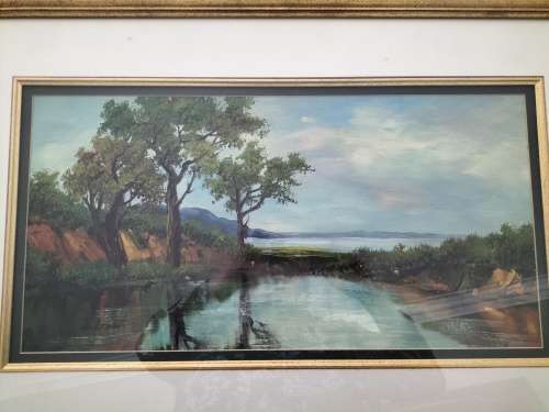 Painting  Signed by Wilson Framed