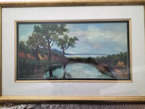Painting  Signed by Wilson Framed
