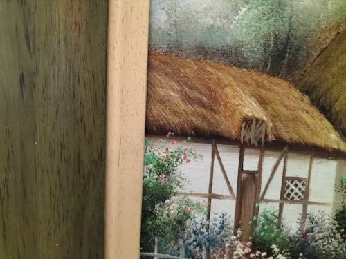 Cottage Painting Framed