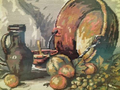 Framed Still life Fruit Tapestry