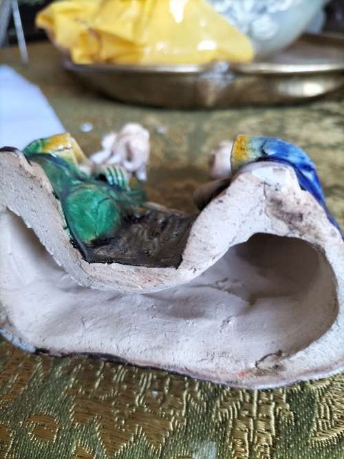 Pair  of Mudman Figurines