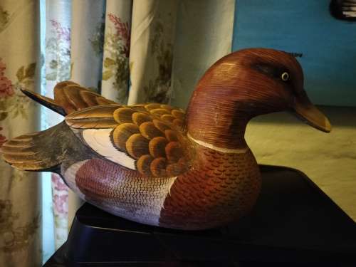 Large Wooden Duck