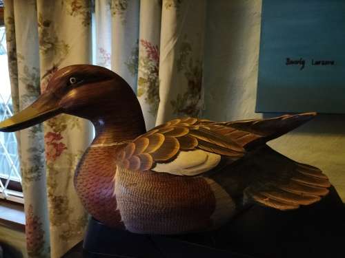 Large Wooden Duck