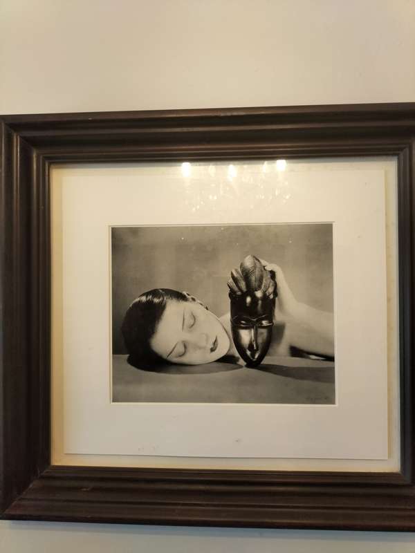 Man Ray - Noir et Blanche photo fine art print black & White Gallery Framed