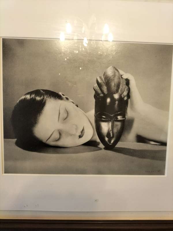 Man Ray - Noir et Blanche photo fine art print black & White Gallery Framed