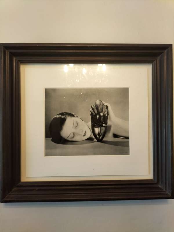 Man Ray - Noir et Blanche photo fine art print black & White Gallery Framed