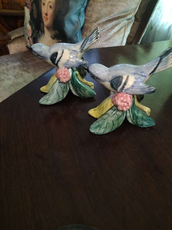 Pair of  Bird Figurines by Stangl