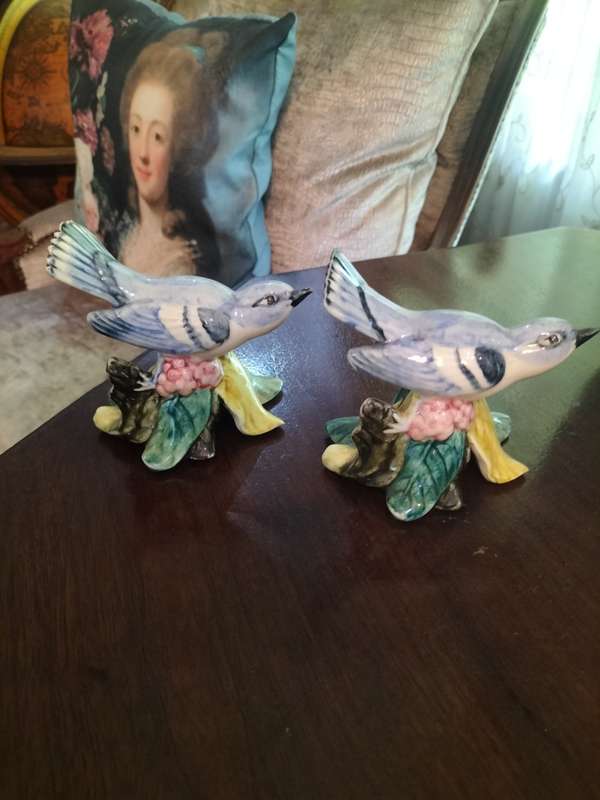 Pair of  Bird Figurines by Stangl