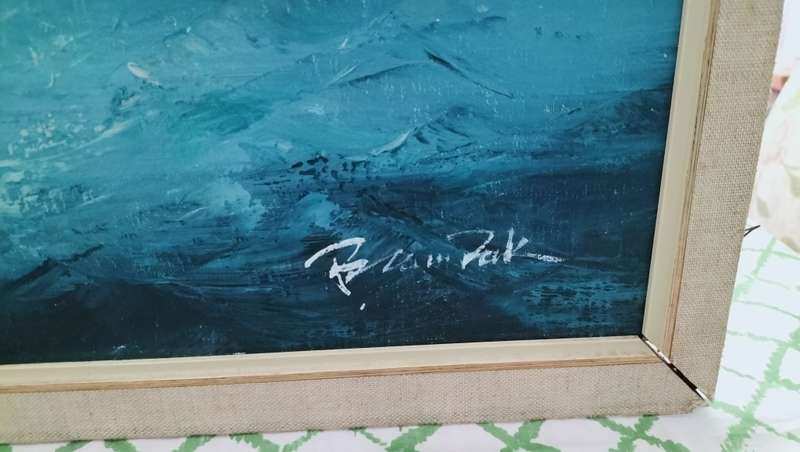 Original Brian Pak  Clipper Ship Painting