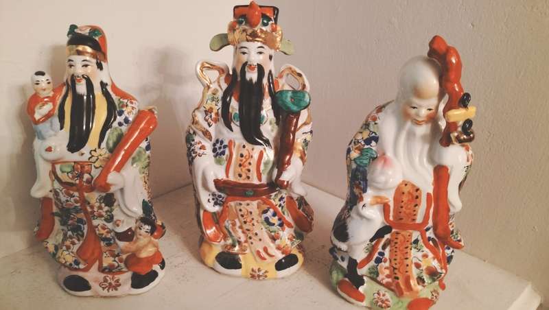 Set of 3 Chinese  Immortal Gods