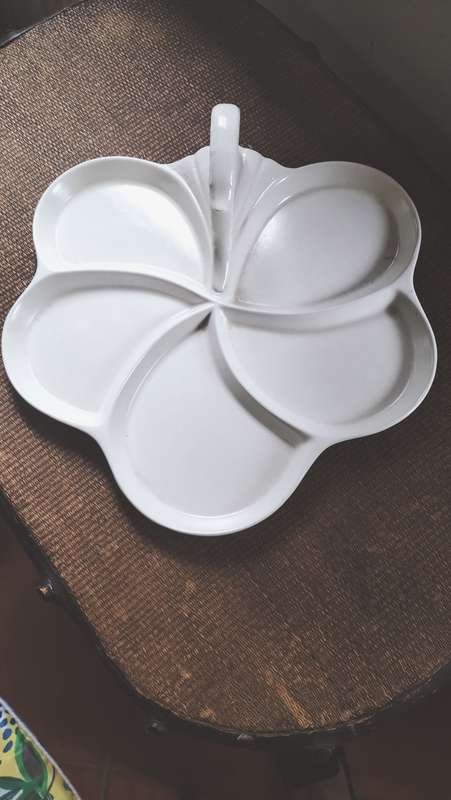 Art Deco Spode Velamour Snack Platter