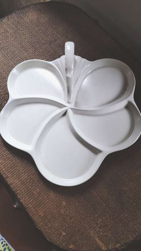 Art Deco Spode Velamour Snack Platter