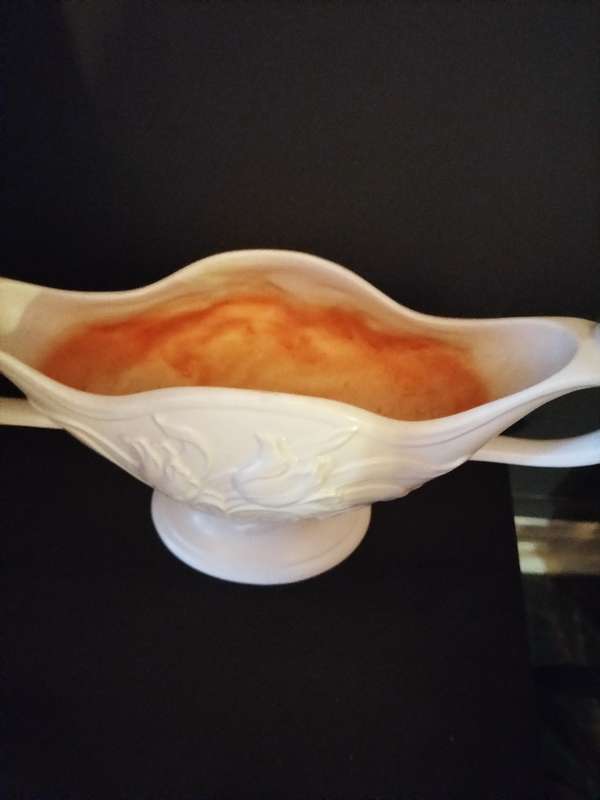 Art Deco Spode Velamour Tulip Relief Vase
