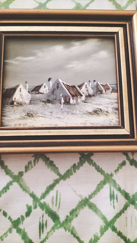 Set of 3 Miniature Paintings of The West Coast