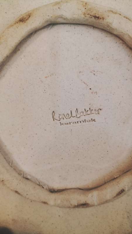 Ronel Bakker S A Ceramist Display Plate