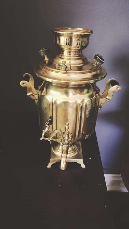 Large Brass Persian Samavor