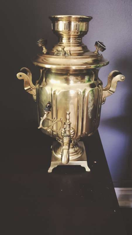 Large Brass Persian Samavor