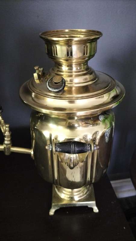 Large Brass Persian Samavor