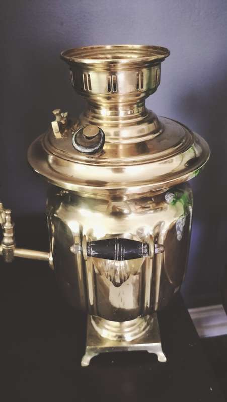 Large Brass Persian Samavor