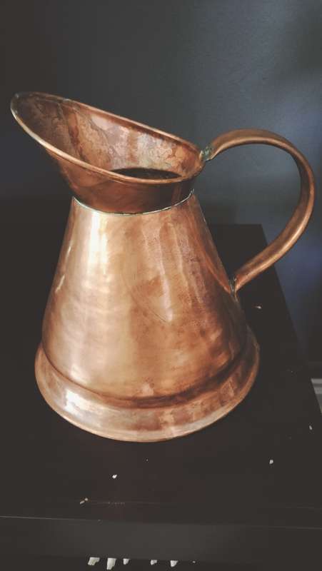 De Klerk Copper Pitcher - 1 Gallon