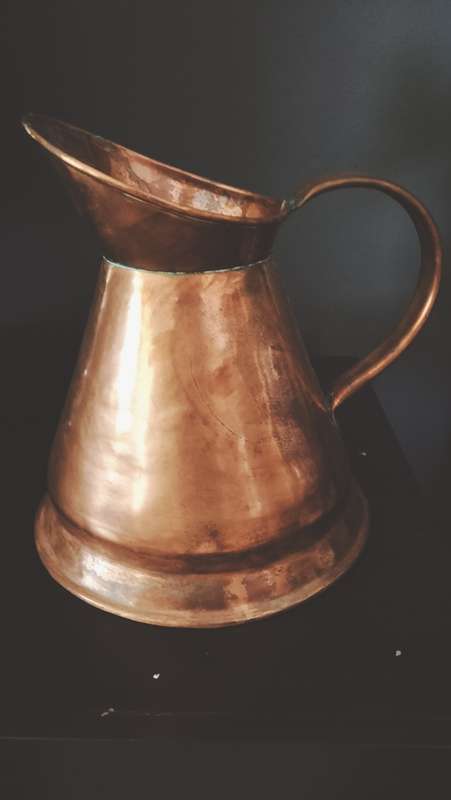 De Klerk Copper Pitcher - 1 Gallon