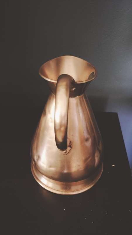 Copper Flagon Georgian C1822 made in England