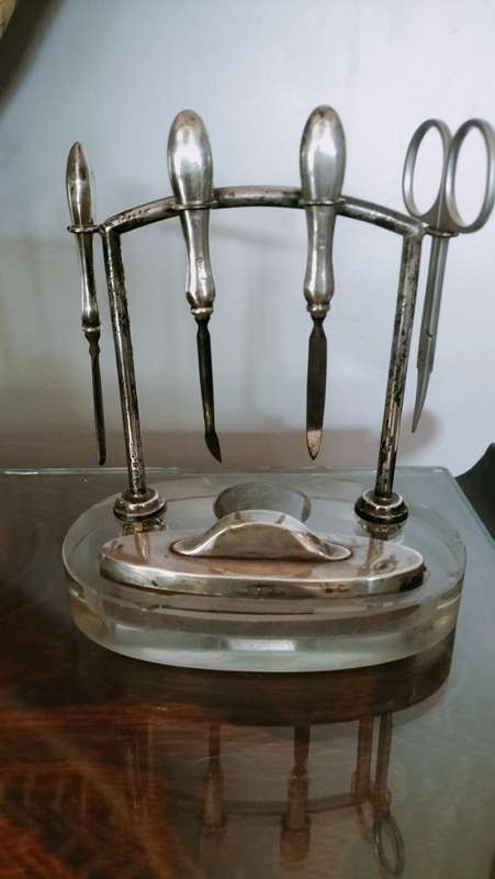 Birmingham Silver Manicure Set
