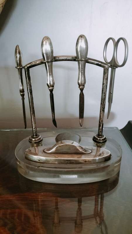 Birmingham Silver Manicure Set