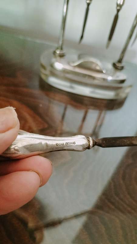 Birmingham Silver Manicure Set