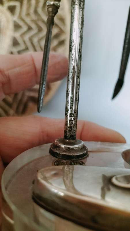 Birmingham Silver Manicure Set