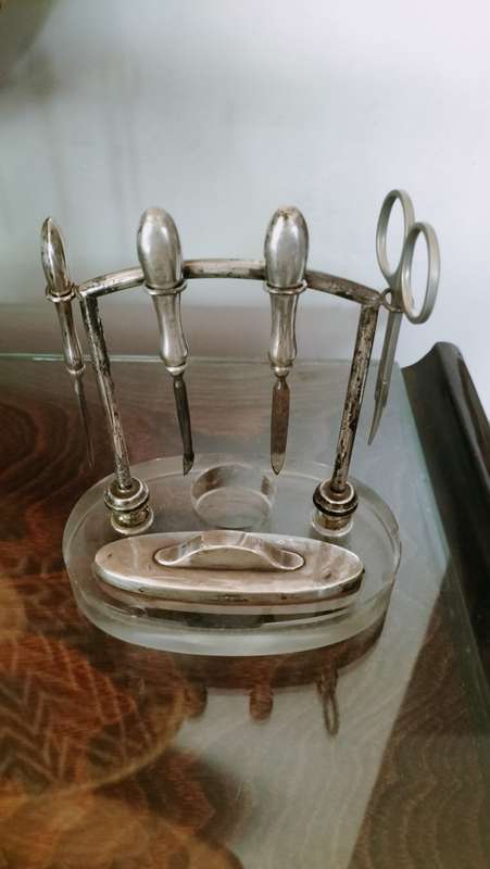 Birmingham Silver Manicure Set