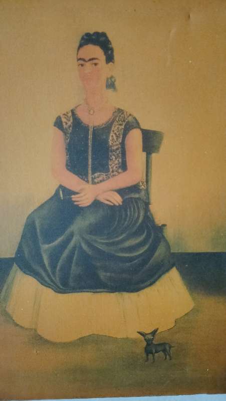 Frieda Kahlo Self Portrait Unknown Artist
