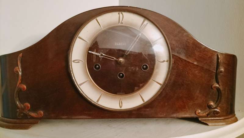 Vintage Perfut Mantle Clock Made in Germany