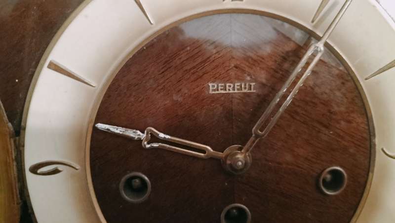 Vintage Perfut Mantle Clock Made in Germany
