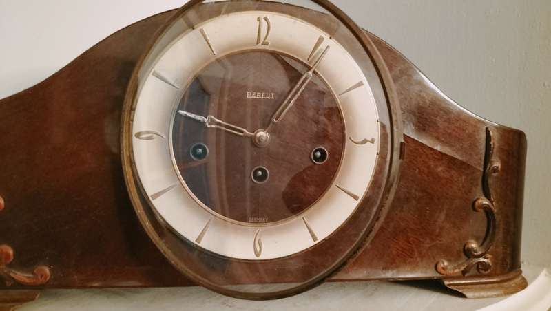Vintage Perfut Mantle Clock Made in Germany
