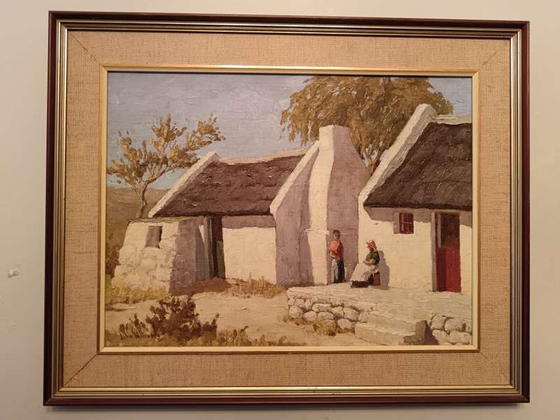 Cape Cottages By SA Artist John Williams