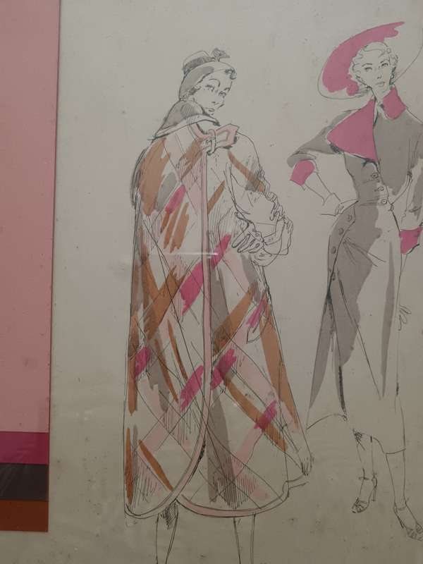 L`Officiel De La Couleur Framed Fashion Prints No 4