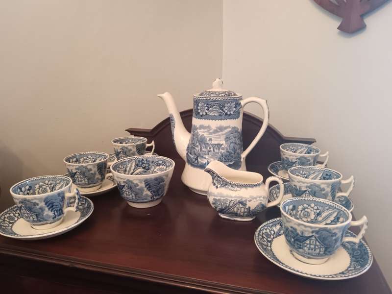 Wood & Sons  Coffee Set - Woodlands Pattern C1950