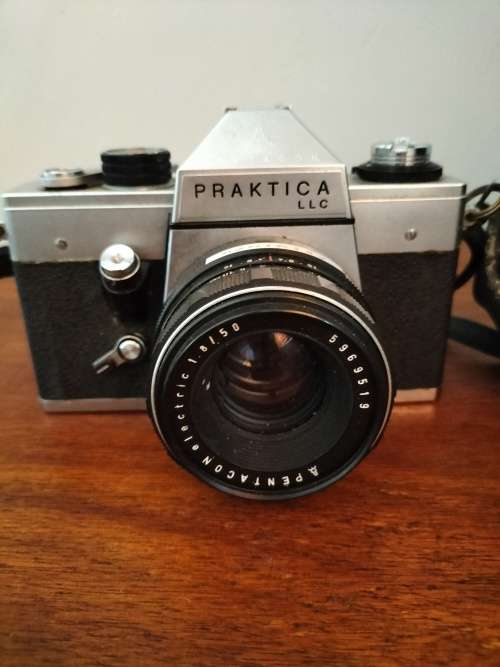 Vintage Praktica  LLC Camera  with Case
