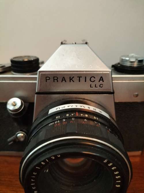 Vintage Praktica  LLC Camera  with Case