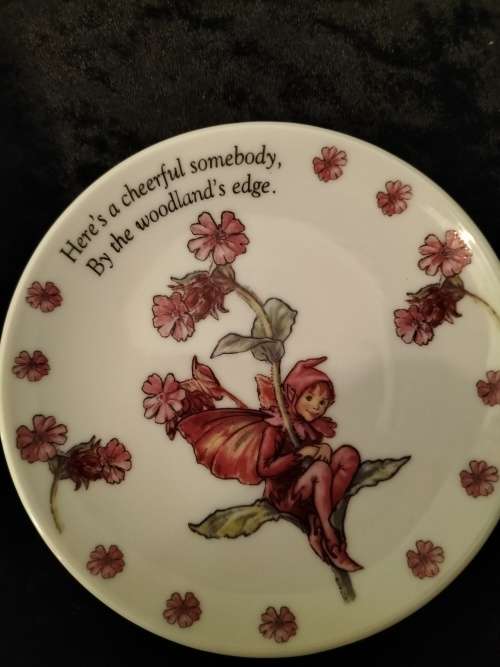 Set of 3 Flower Fairies Plate by Cicily Mary Barker