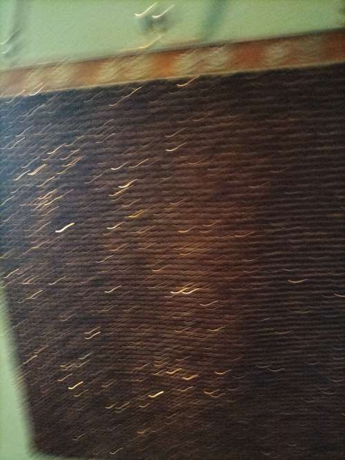 Vintage Brown Copper Colour Beaded Evening Bag