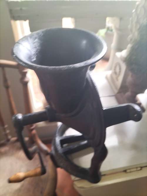 Vintage Lovelock Cast Iron Coffee Grinder